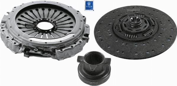 SACHS 3400 700 521 - Set ambreiaj aaoparts.ro