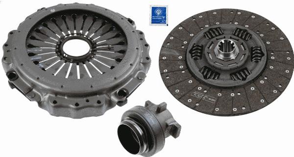 SACHS 3400 700 659 - Set ambreiaj aaoparts.ro
