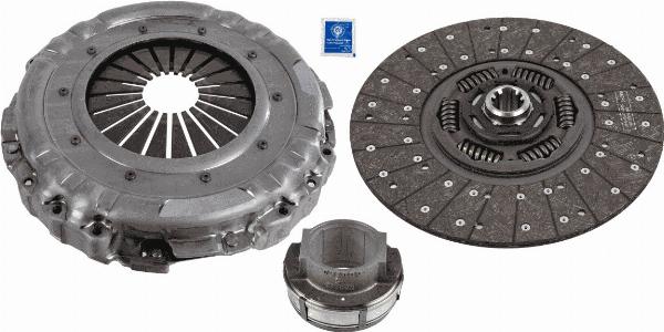 SACHS 3400 700 652 - Set ambreiaj aaoparts.ro