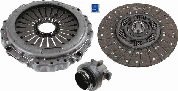 SACHS 3400 700 669 - Set ambreiaj aaoparts.ro