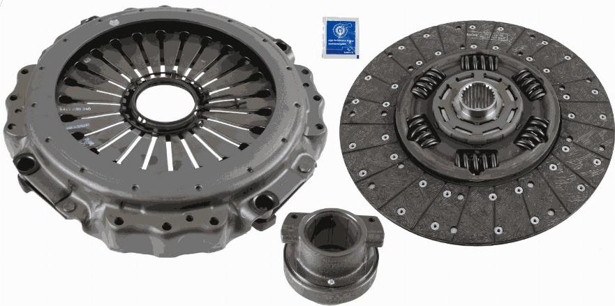 SACHS 3400 700 668 - Set ambreiaj aaoparts.ro