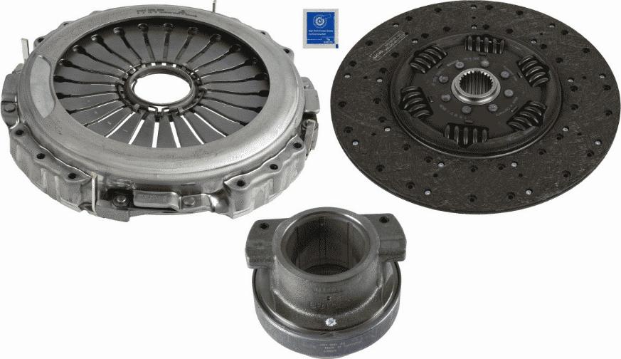 SACHS 3400 700 663 - Set ambreiaj aaoparts.ro