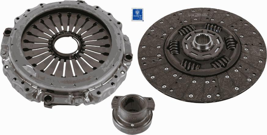 SACHS 3400 700 684 - Set ambreiaj aaoparts.ro