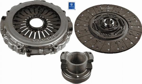 SACHS 3400 700 624 - Set ambreiaj aaoparts.ro
