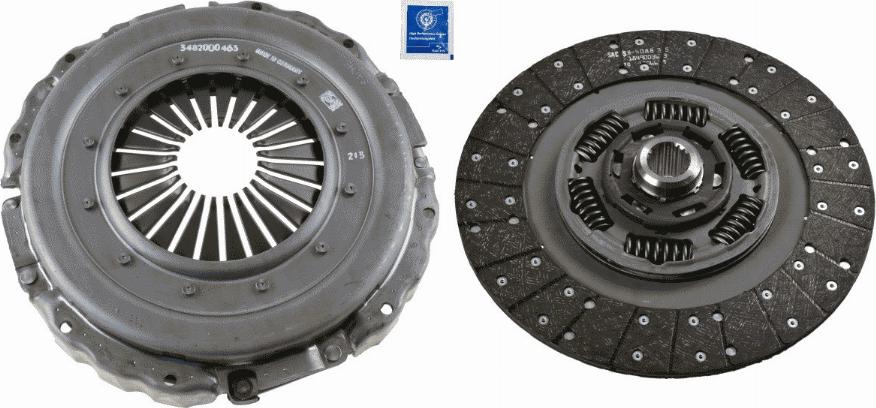 SACHS 3400 700 623 - Set ambreiaj aaoparts.ro