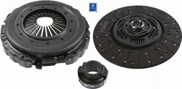 SACHS 3400 700 394 - Set ambreiaj aaoparts.ro