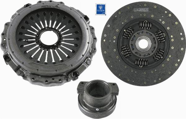 SACHS 3400 700 352 - Set ambreiaj aaoparts.ro