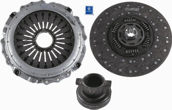 SACHS 3 400 700 361 - Set ambreiaj aaoparts.ro