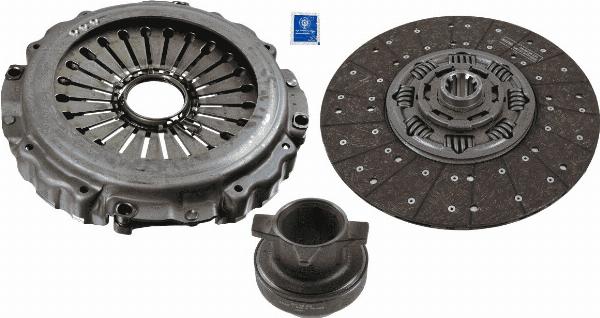 SACHS 3 400 700 310 - Set ambreiaj aaoparts.ro