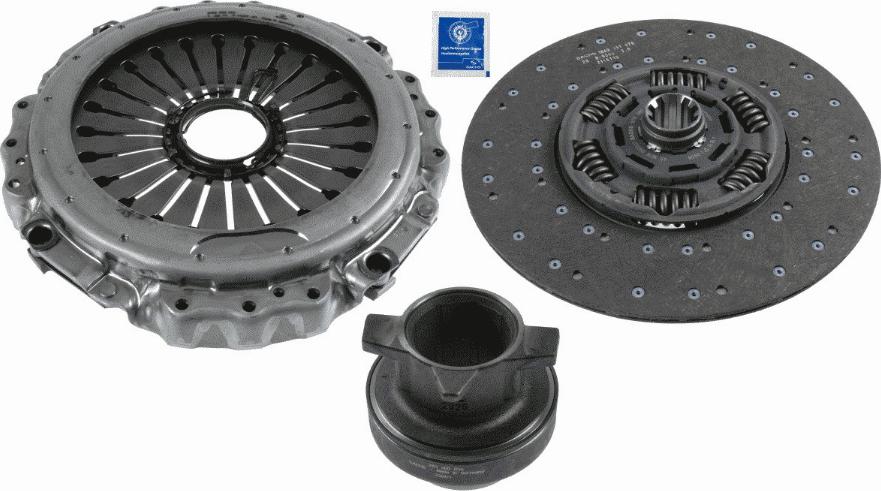 SACHS 3 400 700 380 - Set ambreiaj aaoparts.ro