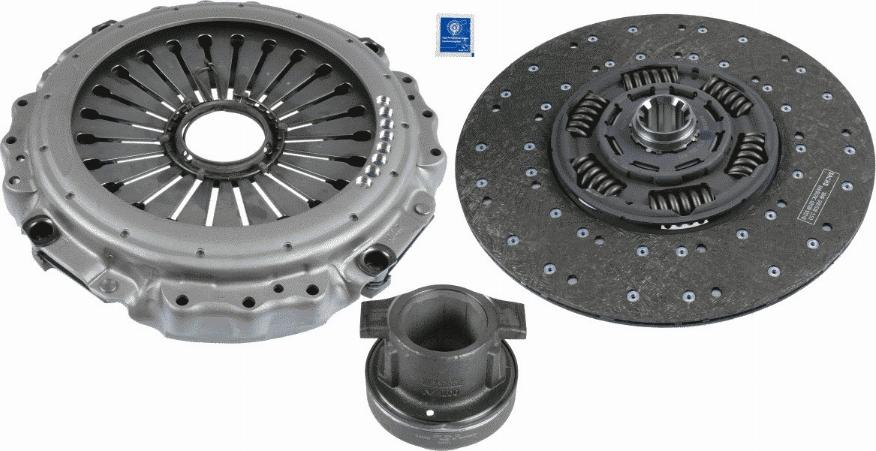 SACHS 3 400 700 334 - Set ambreiaj aaoparts.ro