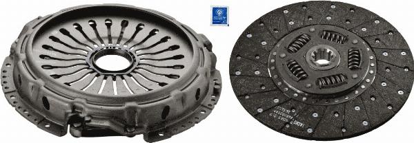 SACHS 3400 700 322 - Set ambreiaj aaoparts.ro