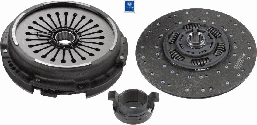 SACHS 3 400 700 327 - Set ambreiaj aaoparts.ro