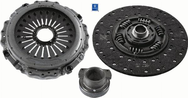 SACHS 3400 700 373 - Set ambreiaj aaoparts.ro