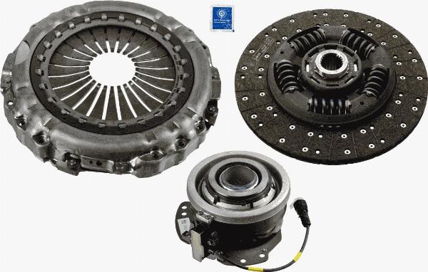 SACHS 3400 710 068 - Set ambreiaj aaoparts.ro