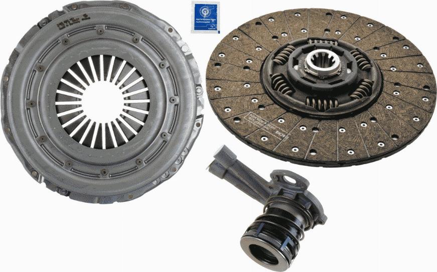 SACHS 3 400 710 002 - Set ambreiaj aaoparts.ro