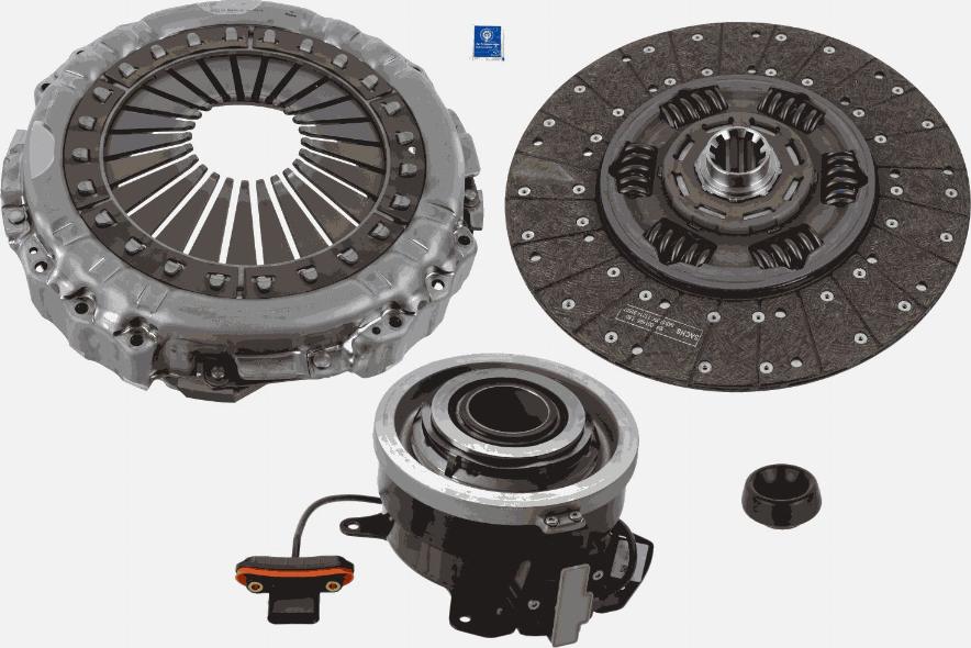 SACHS 3400 710 026 - Set ambreiaj aaoparts.ro