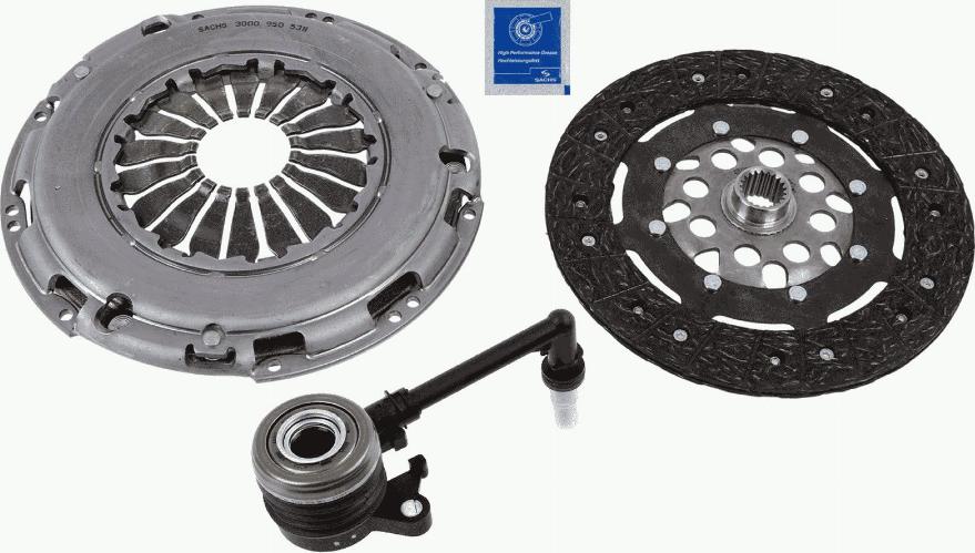 SACHS 3000 990 490 - Set ambreiaj aaoparts.ro