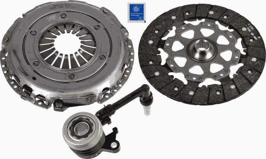 SACHS 3000 990 411 - Set ambreiaj aaoparts.ro