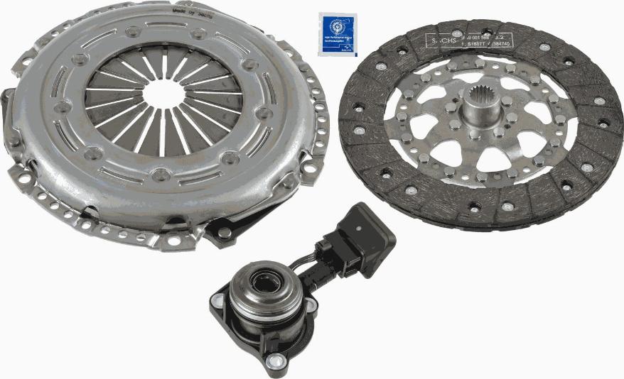 SACHS 3000 990 549 - Set ambreiaj aaoparts.ro