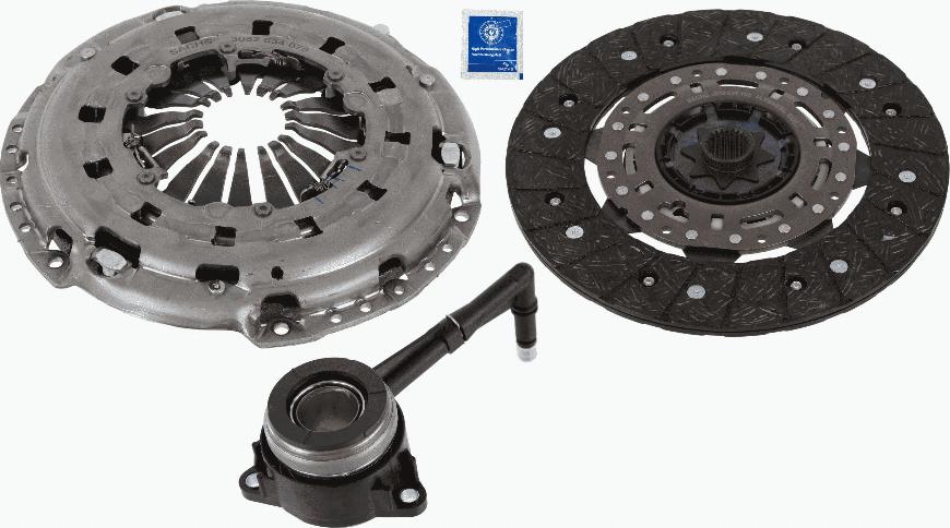 SACHS 3000 990 589 - Set ambreiaj aaoparts.ro