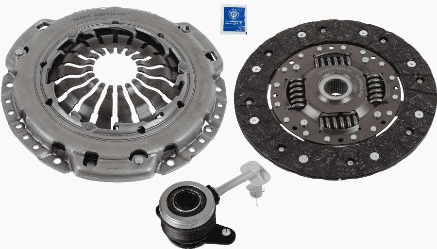 SACHS 3000 990 574 - Set ambreiaj aaoparts.ro