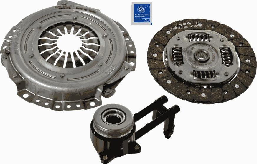 SACHS 3000 990 085 - Set ambreiaj aaoparts.ro