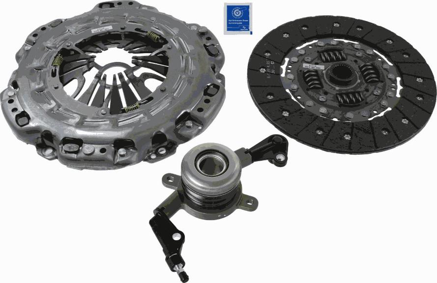 SACHS 3000 990 195 - Set ambreiaj aaoparts.ro