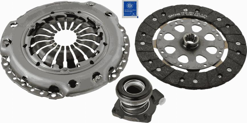 SACHS 3000 990 134 - Set ambreiaj aaoparts.ro