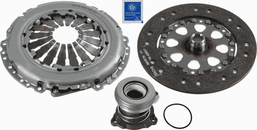 SACHS 3000 990 132 - Set ambreiaj aaoparts.ro