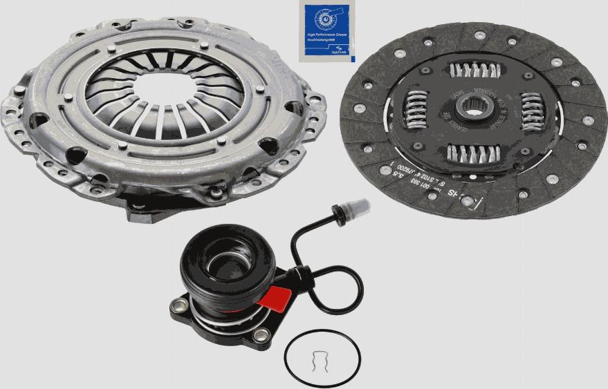 SACHS 3 000 990 123 - Set ambreiaj aaoparts.ro