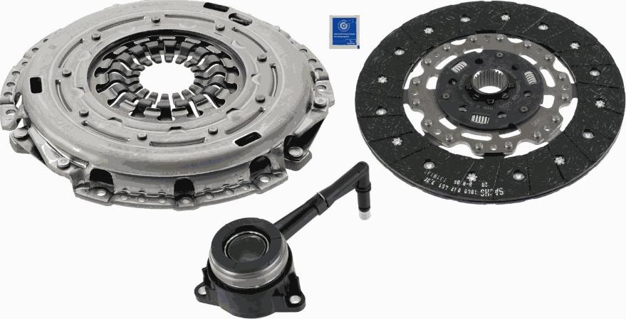 SACHS 3000 990 344 - Set ambreiaj aaoparts.ro