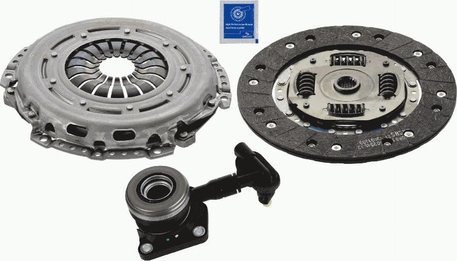 SACHS 3000 990 342 - Set ambreiaj aaoparts.ro