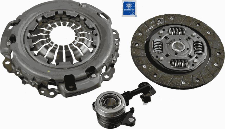 SACHS 3000 990 356 - Set ambreiaj aaoparts.ro