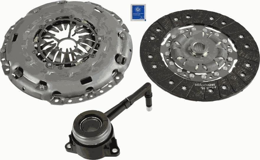 SACHS 3000 990 318 - Set ambreiaj aaoparts.ro