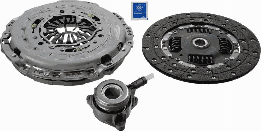 SACHS 3000 990 380 - Set ambreiaj aaoparts.ro