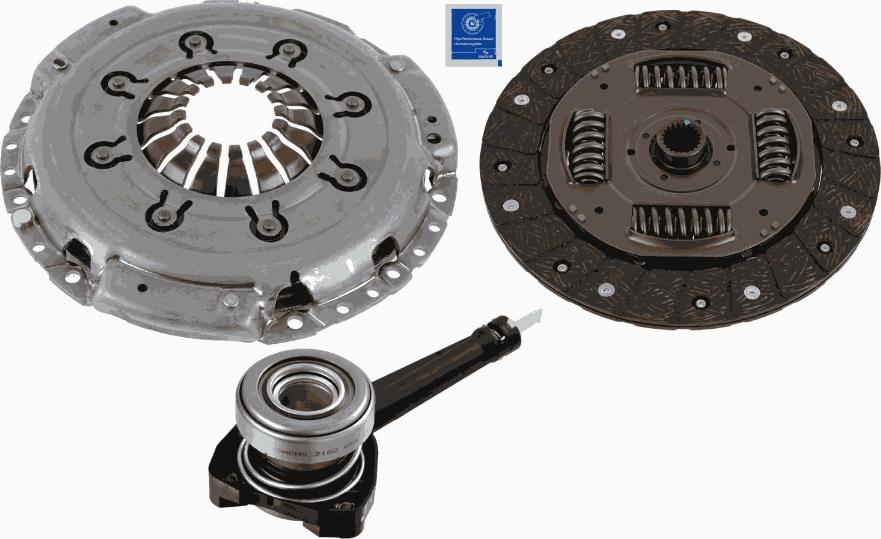 SACHS 3000 990 382 - Set ambreiaj aaoparts.ro