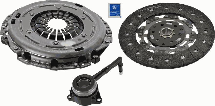 SACHS 3000 990 331 - Set ambreiaj aaoparts.ro