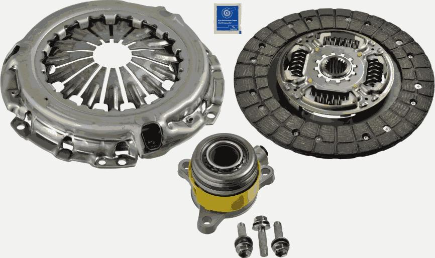 SACHS 3000 990 333 - Set ambreiaj aaoparts.ro