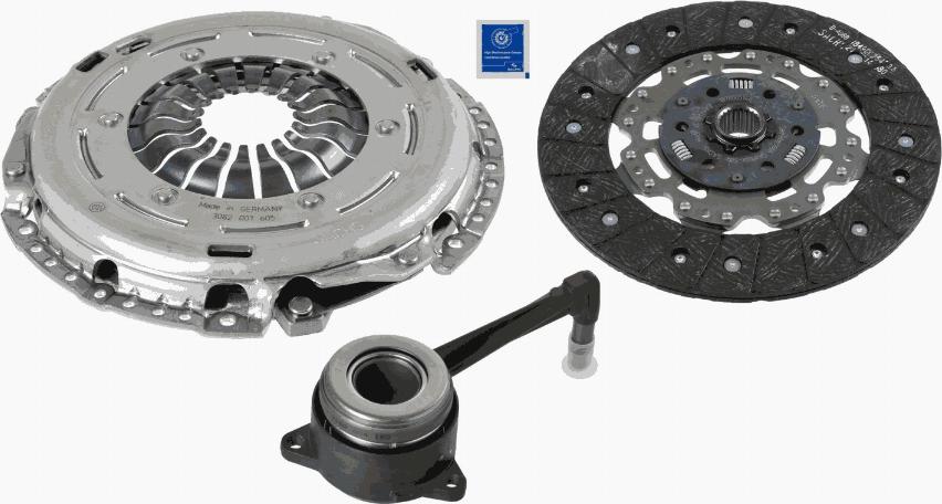 SACHS 3000 990 294 - Set ambreiaj aaoparts.ro