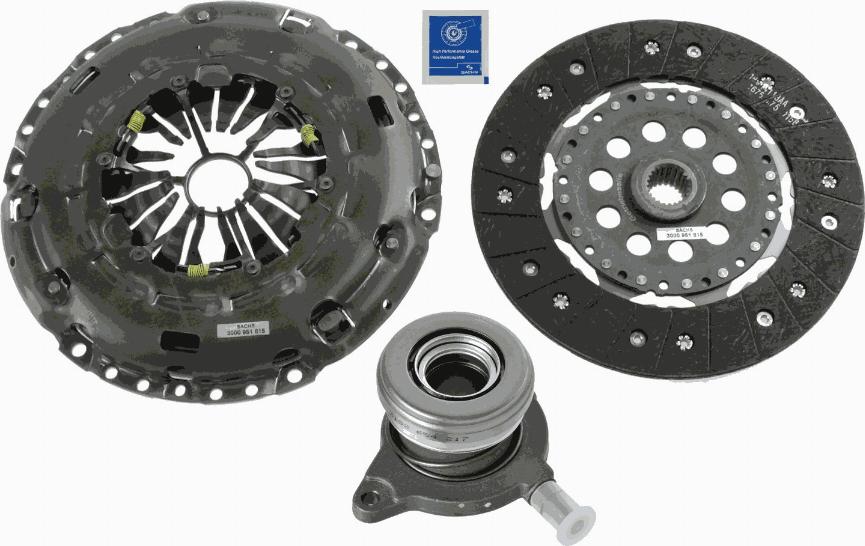 SACHS 3000 990 250 - Set ambreiaj aaoparts.ro