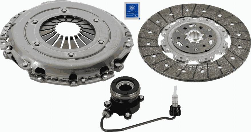 SACHS 3000 990 264 - Set ambreiaj aaoparts.ro