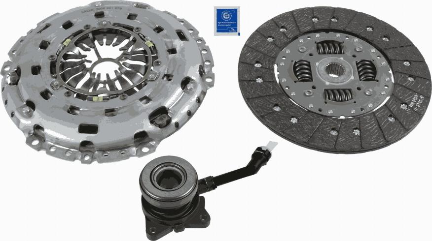 SACHS 3000 990 262 - Set ambreiaj aaoparts.ro