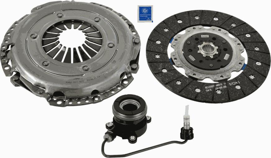 SACHS 3000 990 282 - Set ambreiaj aaoparts.ro