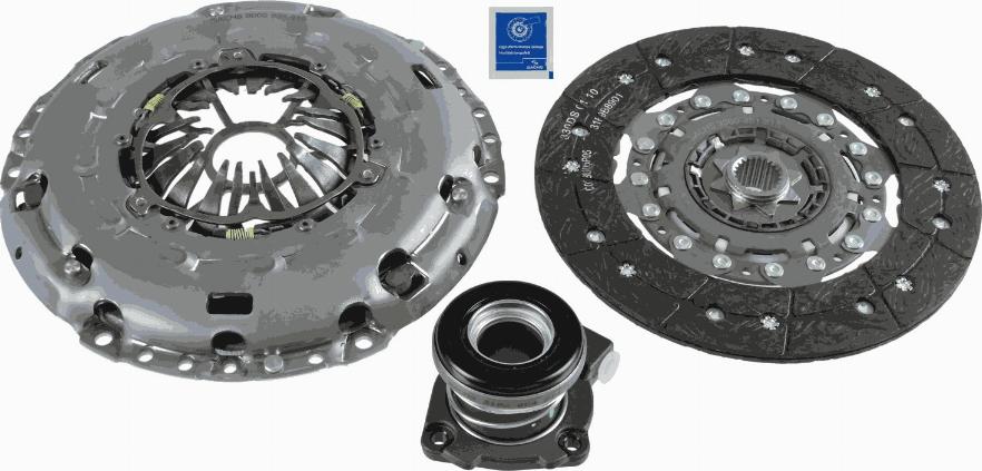 SACHS 3000 990 235 - Set ambreiaj aaoparts.ro