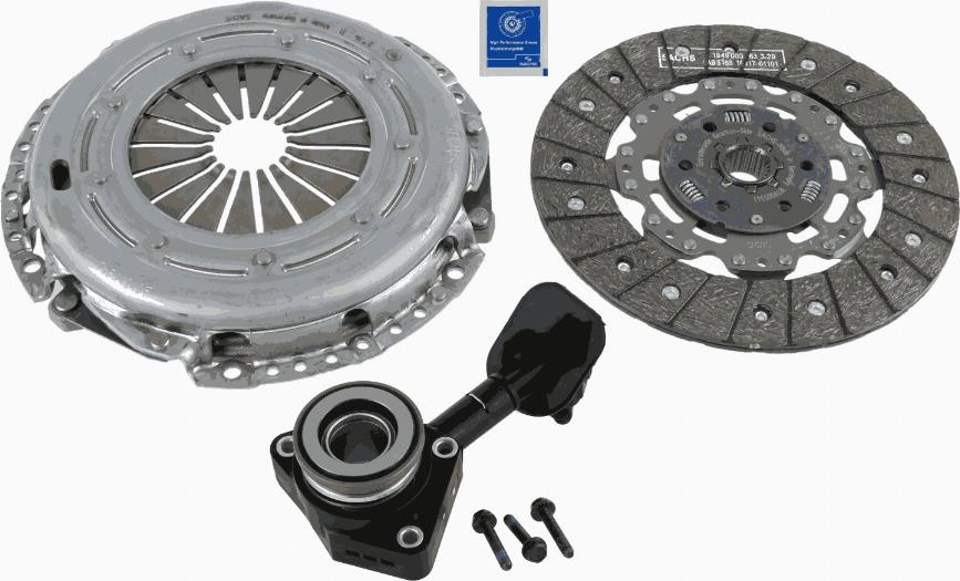 SACHS 3000 990 221 - Set ambreiaj aaoparts.ro