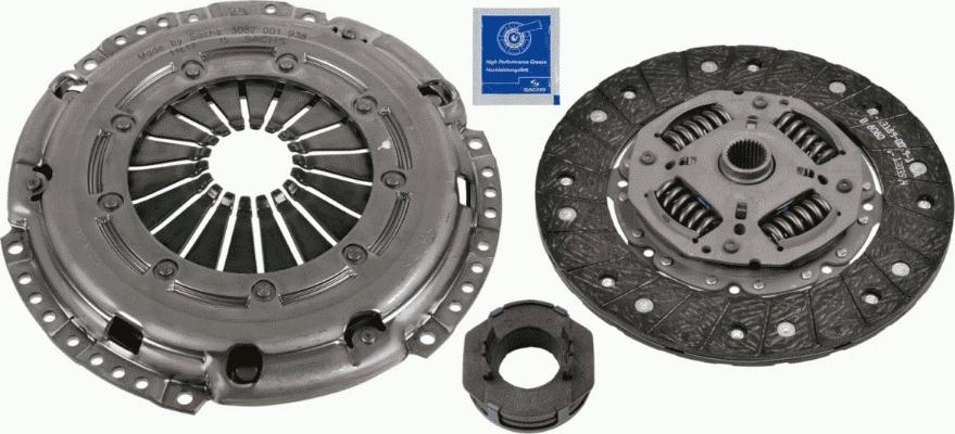 SACHS 3000 950 956 - Set ambreiaj aaoparts.ro