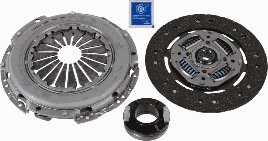 SACHS 3000 950 564 - Set ambreiaj aaoparts.ro