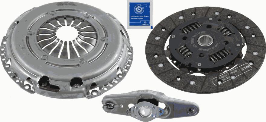 SACHS 3000 950 019 - Set ambreiaj aaoparts.ro