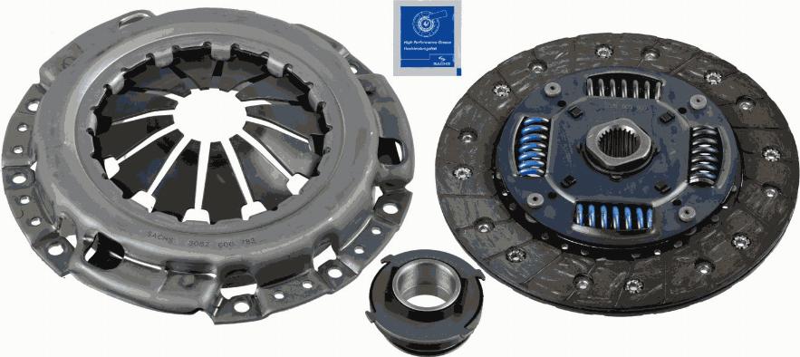 SACHS 3000 951 487 - Set ambreiaj aaoparts.ro